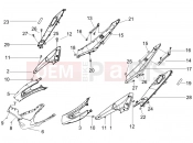 gilera 2005 Runner 125 Race VX 4T Side cover - Spoiler