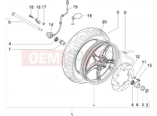 gilera 2006 Runner 125 VX 4T -SC- Front wheel