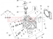 gilera 2006 Runner 125 VX 4T -SC- Head unit - Valve