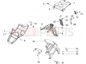 gilera 2006 Runner 125 VX 4T -SC- Rear cover - Splash guard
