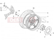 gilera 2006 Runner 125 VX 4T -SC- Rear wheel