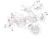 gilera 2006 Runner 125 VX 4T -SC- Remote control switches - Battery - Horn