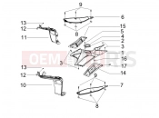 gilera 2007 Runner 125 VX 4T -SC- Central cover - Footrests