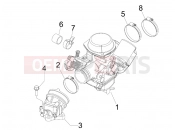 gilera 2007 Runner 125 VX 4T Serie Speciale Carburettor, assembly - Union pipe