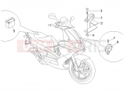 gilera 2007 Runner 125 VX 4T Serie Speciale Remote control switches - Battery - Horn