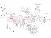 gilera 2006 Runner 200 VXR 4T Remote control switches - Battery - Horn