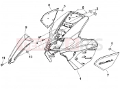 gilera 2006 Runner 200 VXR 4T (ZAPM464) Front shield
