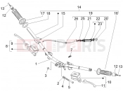 gilera 2006 Runner 200 VXR 4T (ZAPM464) Handlebars - Master cil.