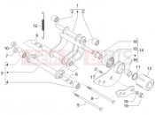 gilera 2007 Runner 200 VXR 4T (ZAPM464) Swinging arm