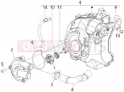 Cooler pump - Gilera Runner 200 Race VXR 4T 2006