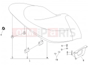 Saddle/seats - Gilera Runner 200 Race VXR 4T 2006