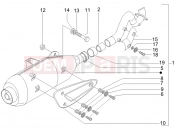 Silencer - Gilera Runner 200 Race VXR 4T 2006