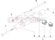 gilera 2007 Stalker 50 Swinging arm