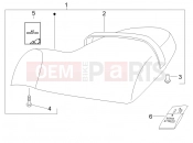 gilera 2008 Stalker 50 Saddle/seats