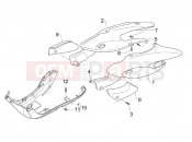 gilera 2010 Stalker 50 Side cover - Spoiler
