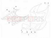 gilera 2011 Stalker 50 Central cover - Footrests