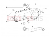 gilera 2011 Stalker 50 Crankcase cover - Crankcase cooling