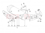 gilera 2012 Stalker 50 Silencer