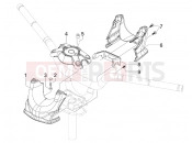 Handlebars coverages - Gilera Stalker 50 Naked 2010