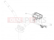 Meter combination - Cruscotto - Gilera Stalker 50 Naked 2010