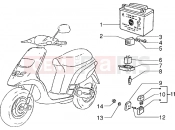 gilera Storm 50 Electrical devices