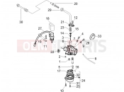 gilera 2007 Storm 50 Carburetor's components