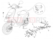 gilera 2009 Storm 50 Main cable harness