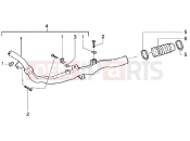 gilera Runner VX hűtőcső