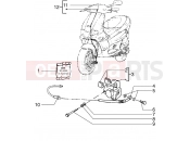 GILERA Runner VX Front brake caliper - Transmissions