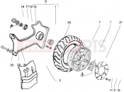 GILERA Runner VX Rear wheel
