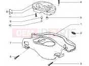 GILERA Runner VX Speedometers kms. - Handlebar covers