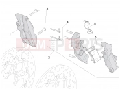 MOTOGUZZI Audace 1400 Carbon ABS Front brake caliper
