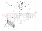 MOTOGUZZI Audace 1400 Carbon ABS Oil radiator