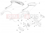 MOTOGUZZI Audace 1400 Carbon ABS Rear lights
