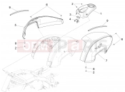 MOTOGUZZI Audace 1400 Carbon ABS Tank cover