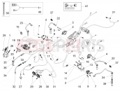 Front electrical system - Motoguzzi Audace 1400 Carbon ABS 2019