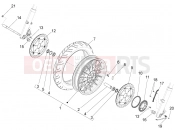 Front wheel - Motoguzzi Audace 1400 Carbon ABS 2019