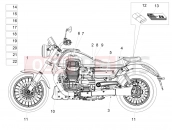 MOTOGUZZI Audace 1400 ABS (USA) Decal