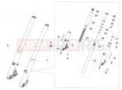 MOTOGUZZI Audace 1400 ABS (USA) Front fork Kaifa