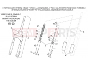 APRILIA SCARABEO 2002 Scarabeo 50 Ditech FRAME » Front fork