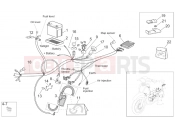 APRILIA SCARABEO 2003 Scarabeo 50 Ditech FRAME » Rear electrical system