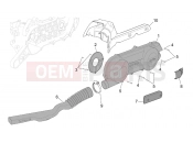 APRILIA SCARABEO 2003 Scarabeo 50 Ditech ENGINE » Variator cover