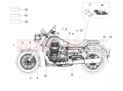 Decal - Motoguzzi Eldorado 1400 ABS (USA) 2018