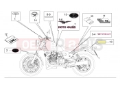 MOTOGUZZI Nevada 750 S Decal and plate set