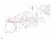 DUCATI 2008 Monster S4RS TRICOLORE CLUTCH COVER, OUTER » CLUTCH