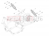 Shock absorber - Motoguzzi V7 III Rough 750 ABS (USA) 2019