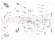 MOTOGUZZI V9 Roamer 850 ABS Front electrical system