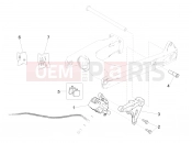 MOTOGUZZI V9 Roamer 850 ABS Rear brake caliper