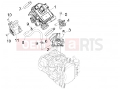 PIAGGIO MP3 125 ie 2008-2011 (EMEA) Throttle body - Injector - Induction joint