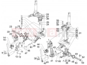 PIAGGIO MP3 125 ie 2008-2011 (EMEA) Fork's components (Mingxing)